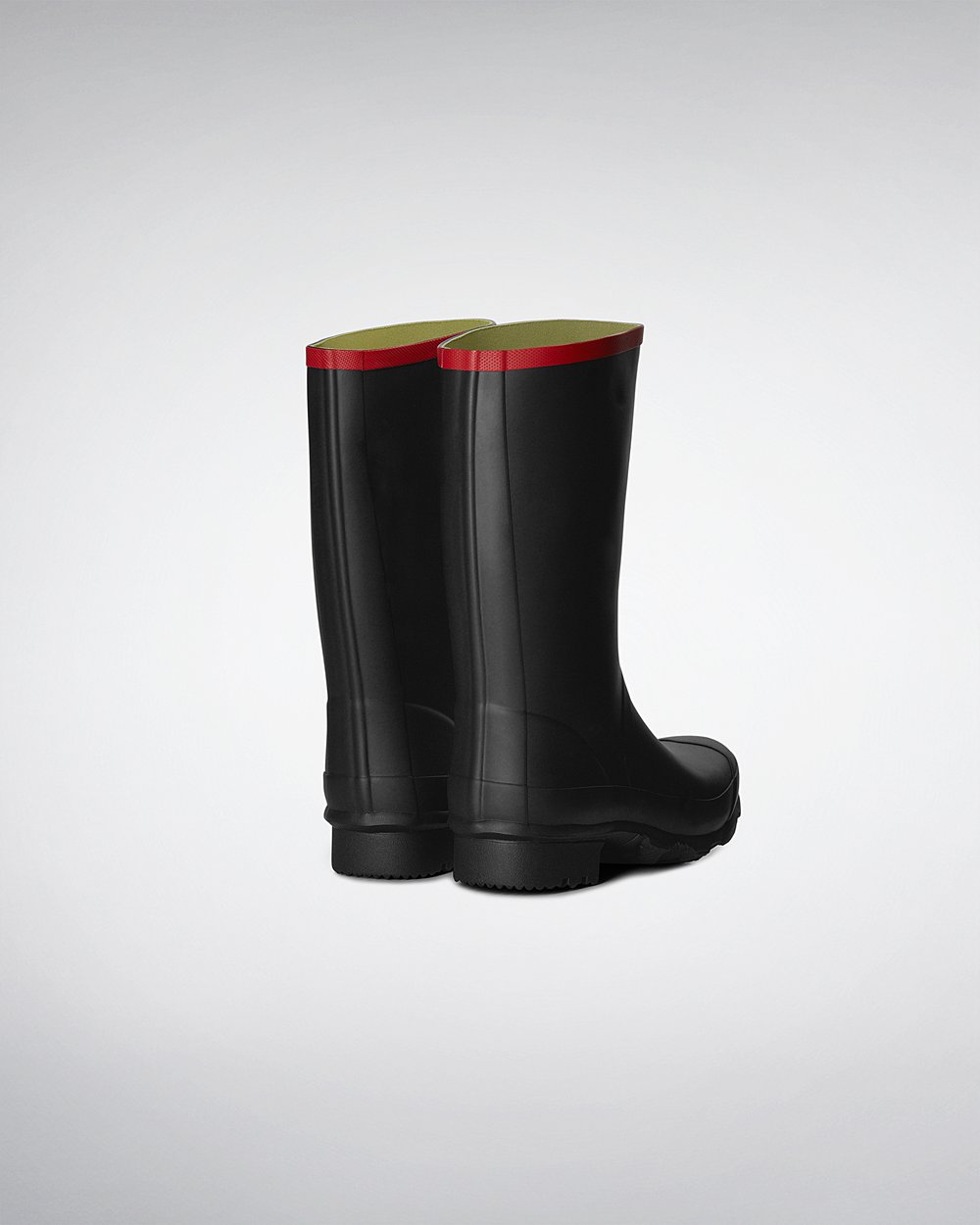 Hunter Argyll Short Rain Boots - Sale Online Womens Black - GRBTMQ147